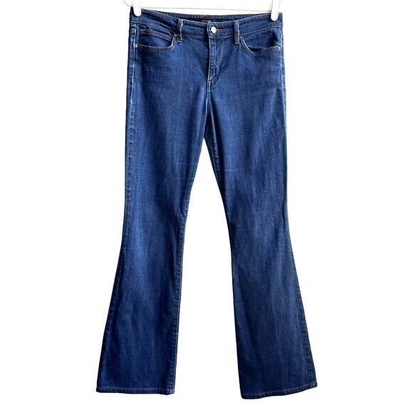 Women's Joe's Skinny Bootcut Jordan Wash Denim Mid-Rise Cotton Blend Jeans sz 28 - Picture 2 of 12